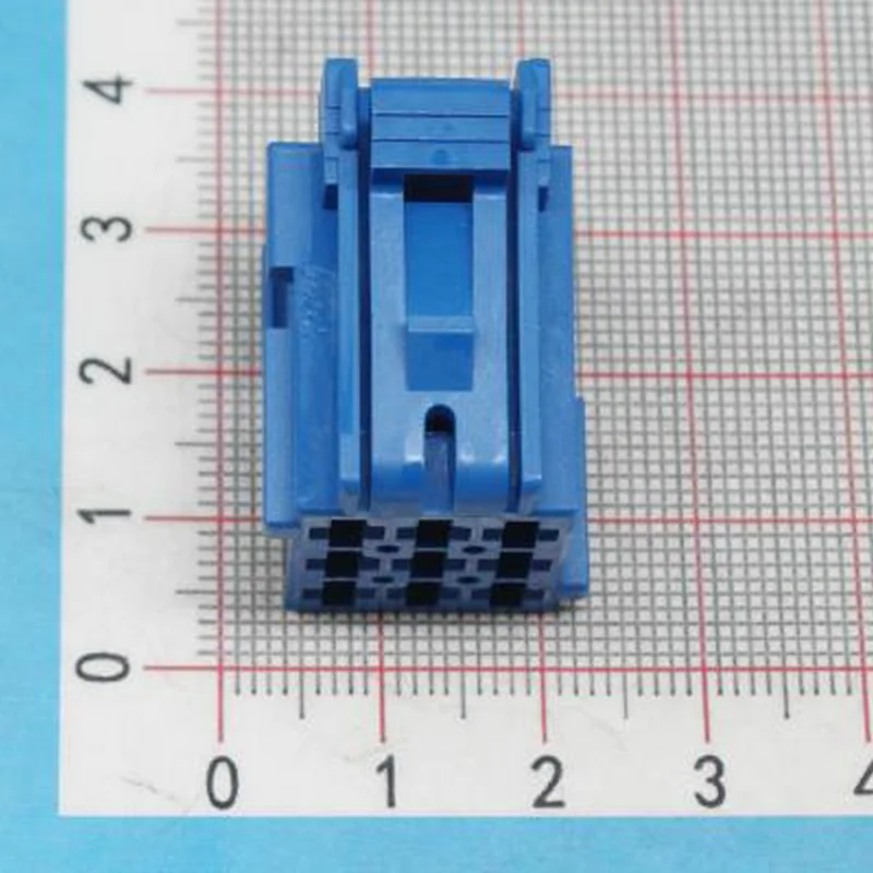 10PCS Original connector 1-967621-2 For Car Smart Electronic Devices Automobile 100% brand new 9P blue rubber shell