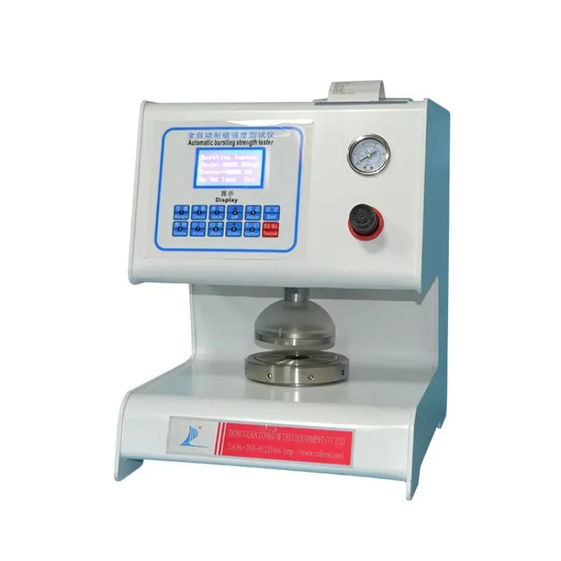 

【specialized】Automatic Lab Paper Strength Kraft Testing Mullen Bursting Test Machine For Paper