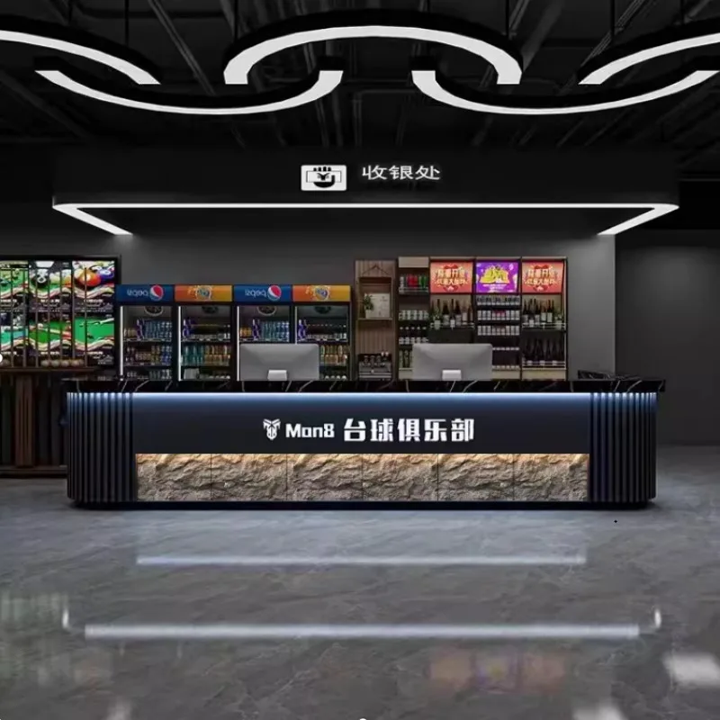 

Бар в индустриальном стиле в стиле ретро, бильярд, зал, ресторан, касса, прозрачный бар, тренажерный зал, угловая стойка регистрации