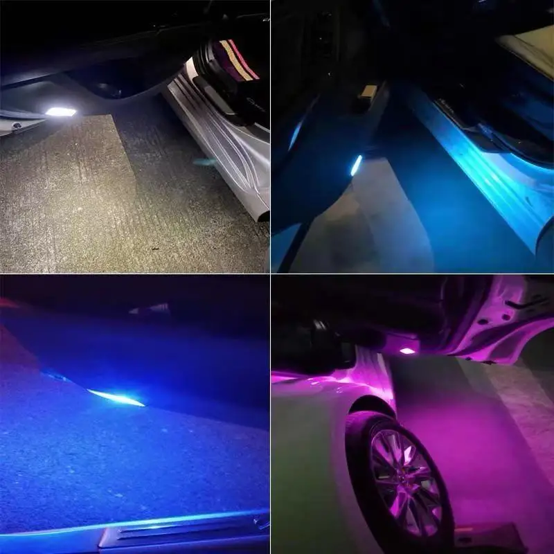 LED Seven-color Welcoming Lights For BYD Han DM Song PLUS PRO TANG Seal Frigate Flashing Ambiance Car Warning Lights Taillights