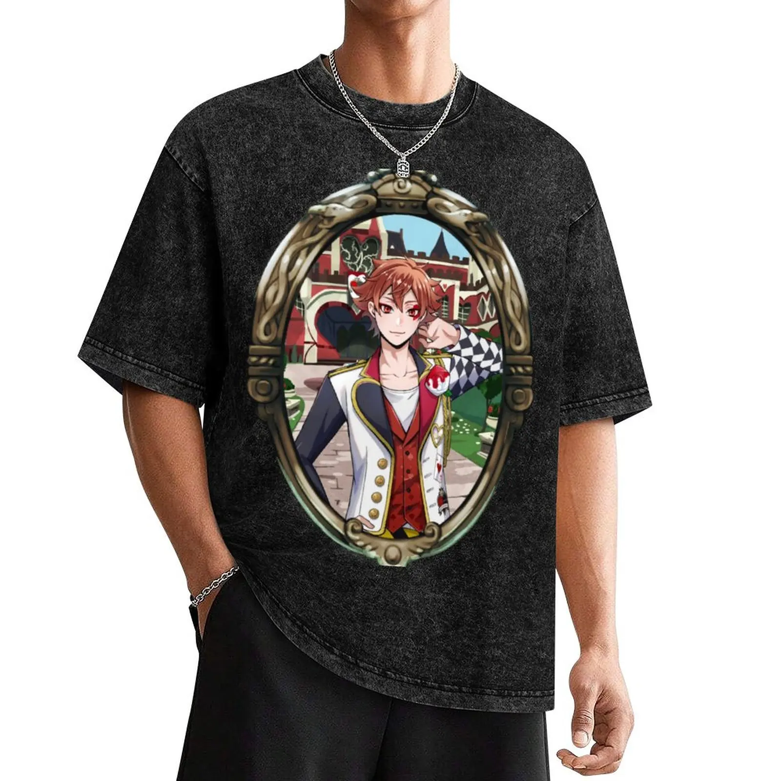 

Ace Trappola (Twisted Wonderland) T-Shirt shirts graphic tee anime tshirt designer shirts sports fans Men's clothing