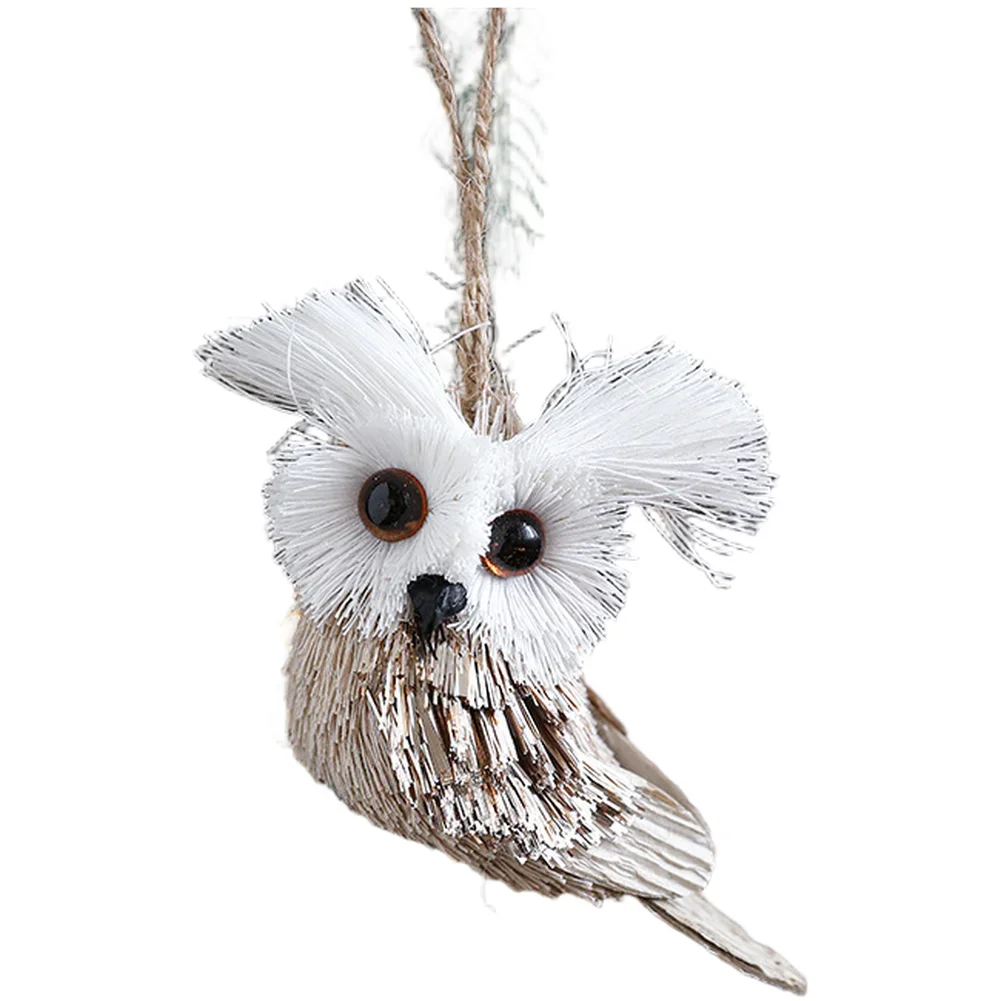 

Charming Animal Hanging Ornament Holiday Decoration Handmade Pendant As Shown Christmas Ornament Artisanal Touch Foam And Grass