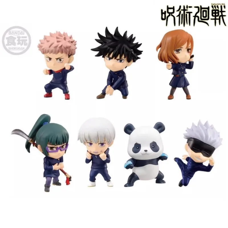 BANDAI Jujutsu Kaisen Adverge Motion Satoru Gojo Fushiguro Megumi Anime Action Figure Model Toy Gift for Kids