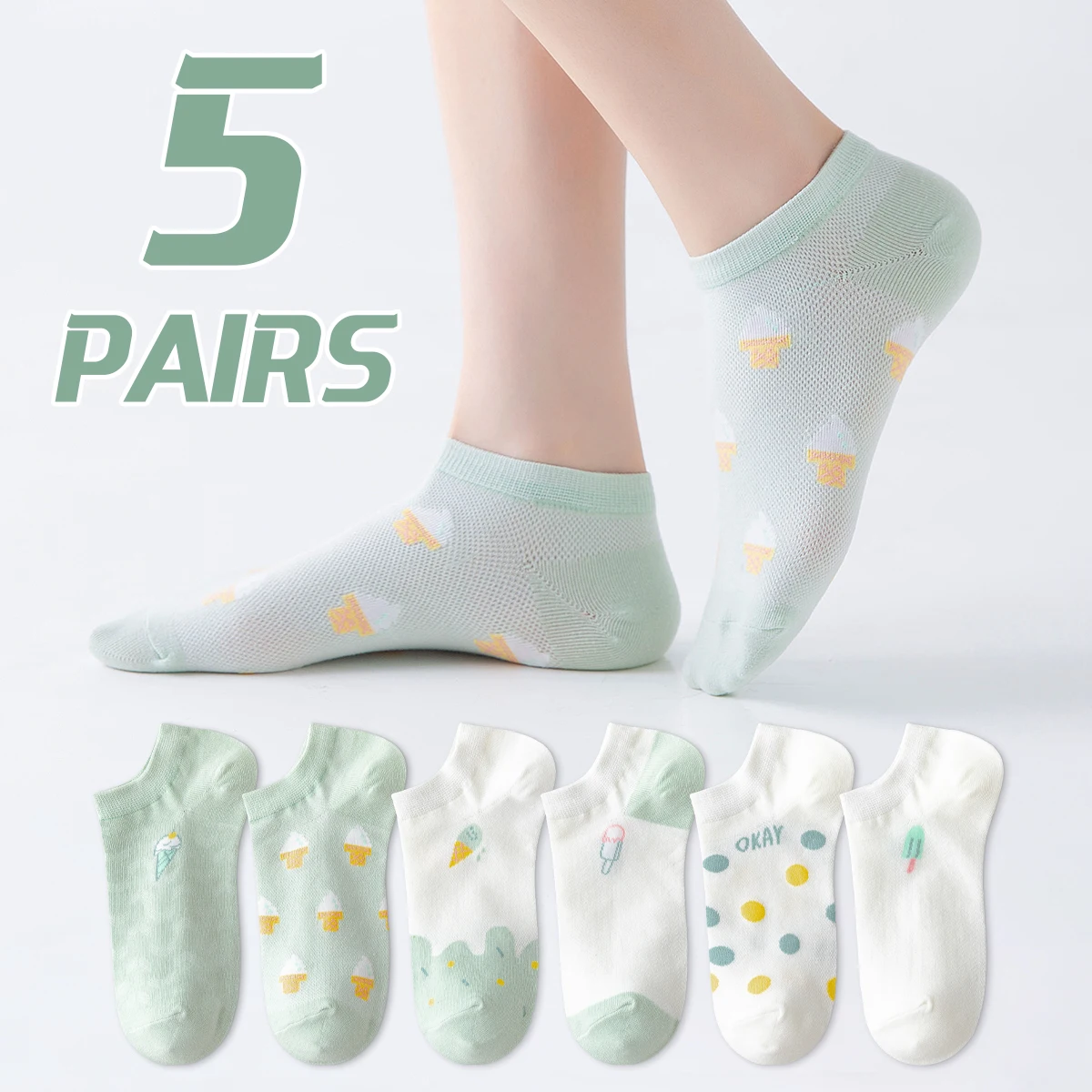 5 Pairs Of Women's … - image
