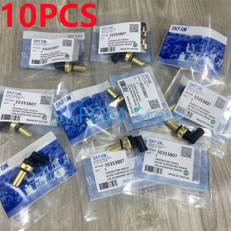 

10PCS Engine Coolant Temperature Sensor For Chevrolet Cruze Sonic Opel Astra Vectra Zafira 55353807