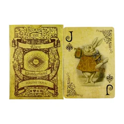 Alice Vintage Creative Playing Cards Standard Deck of Cards for Family Games,Parties ,Gatherings and Colletions