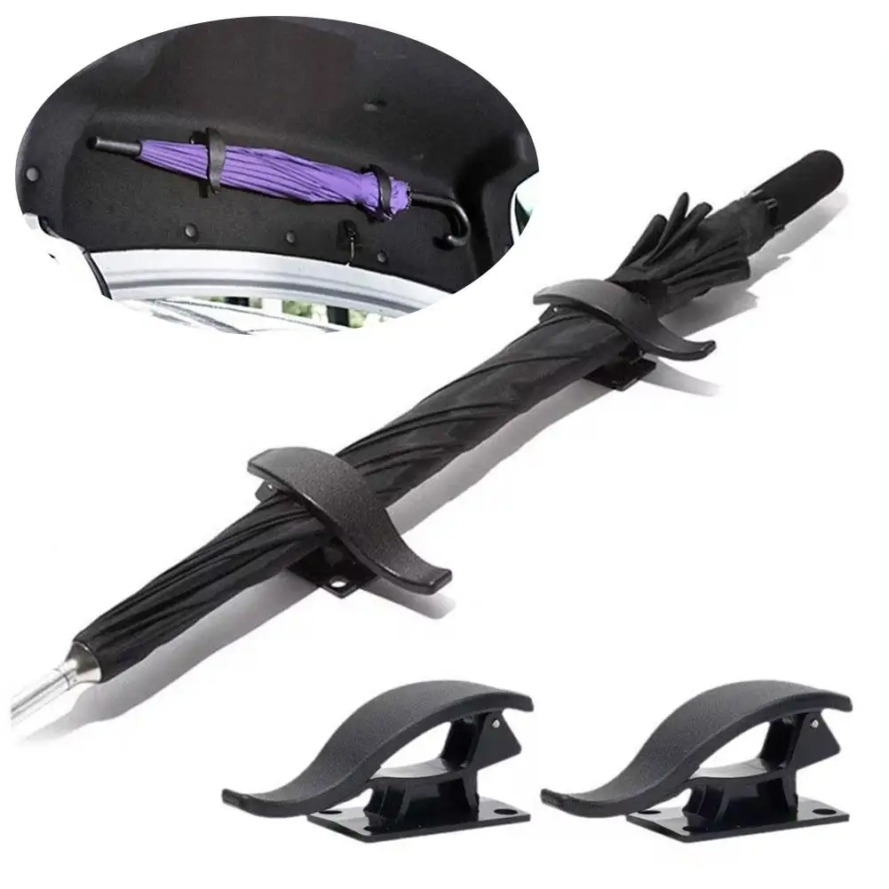 Car Seat Back Hook - 2PCS Multi-purpose Trunk Umbrella Holder & Interior Storage Bracket For Car Auto Interior Accessories D2R9