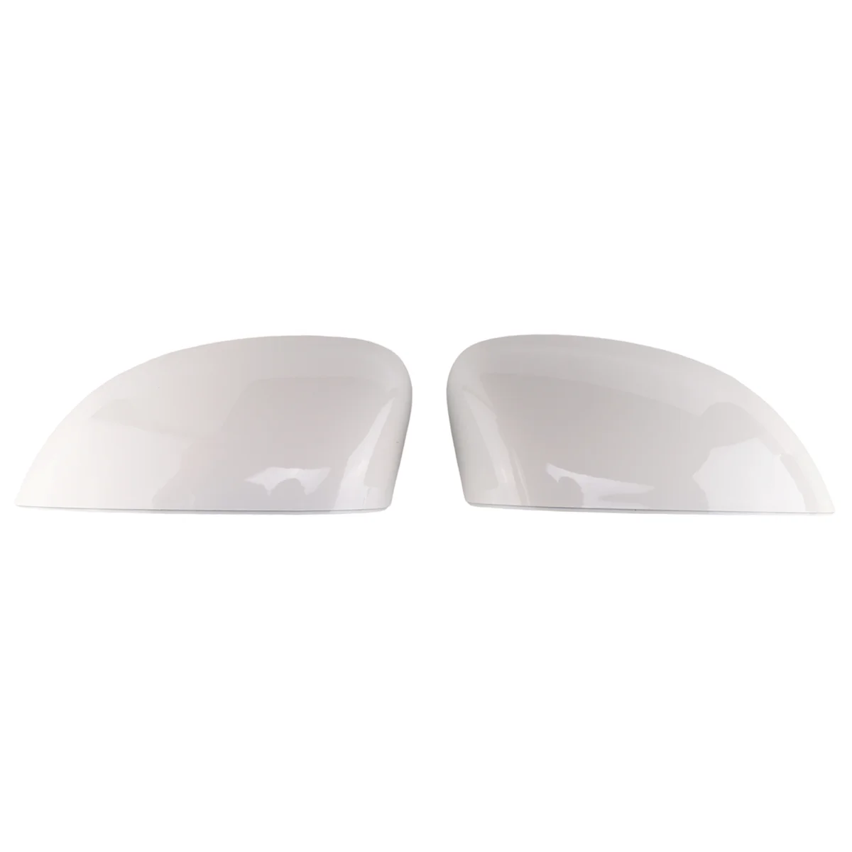 

Car Rearview Mirror Cover Cap for 2007-2023 Wing Mirror Bezel Shell Cap White Car Accessories