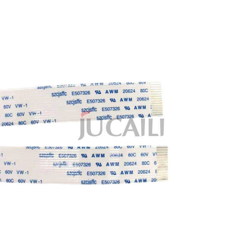 Jucaili 10PCS 16P Head Cable for EPS 5113 Head Printer 5113 Printhead 16Pin Flat Data Cable