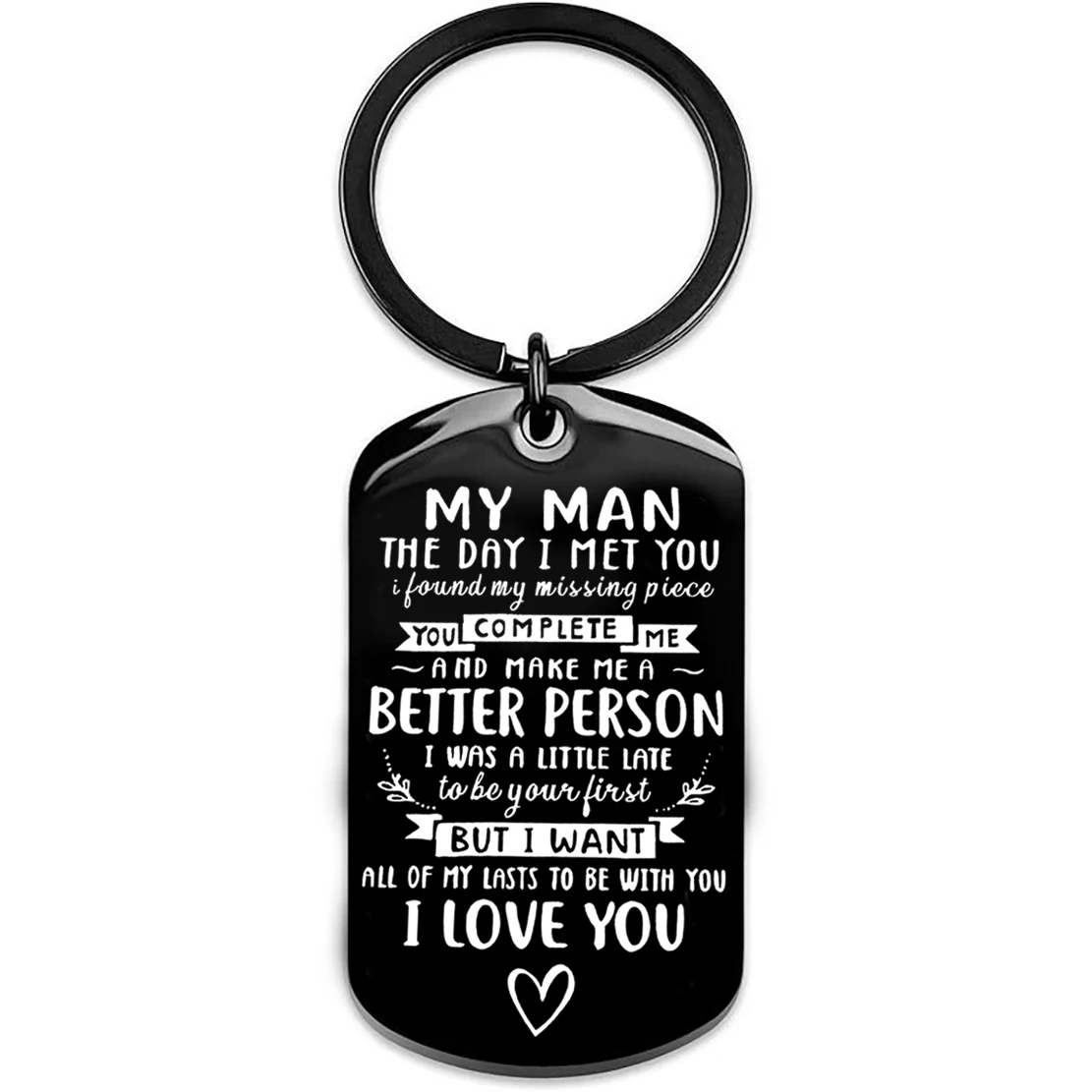 عيد الميلاد لعيد الميلاد لصديقها زوج عيد الحب الذكرى السنوية أحبك هدايا له الرجال صديقها المفاتيح #2