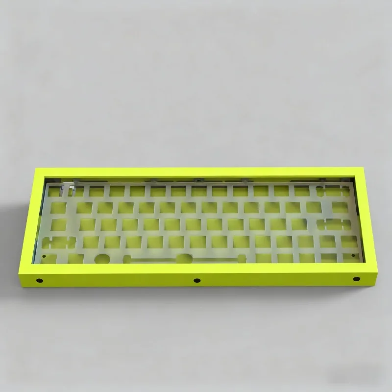 Alpha 60 lite акриловый чехол для клавиатуры с магнитным переключателем, корпус для клавиатуры, игровые аксессуары для механической клавиатуры на заказ с пластиной ПК