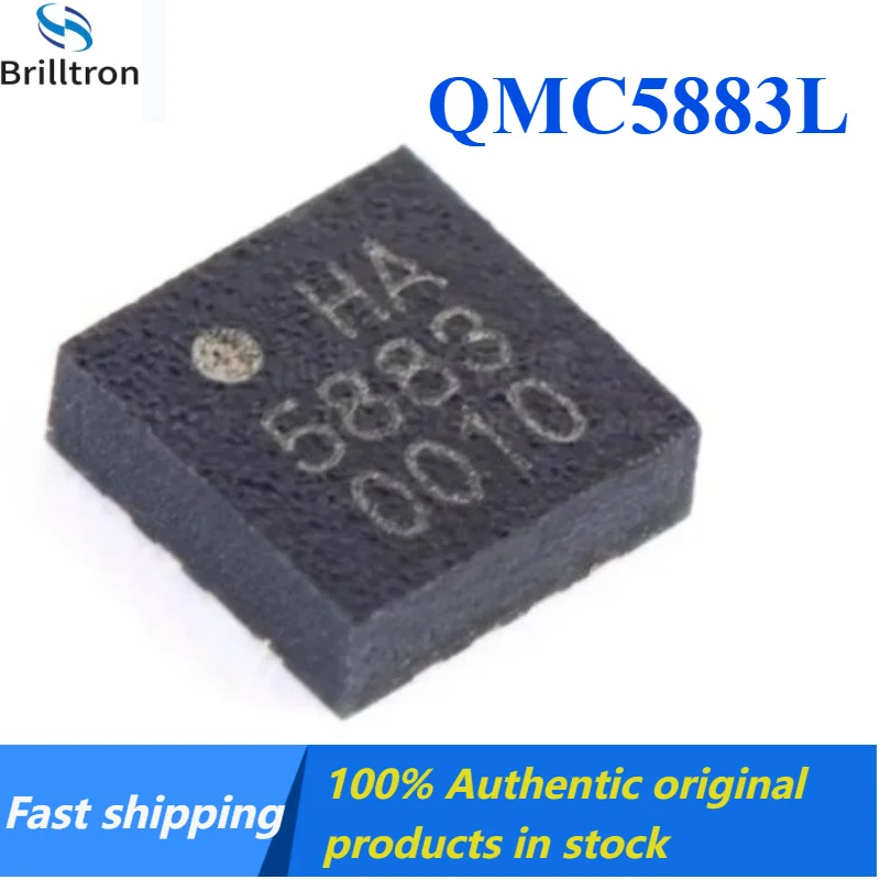 5-20PCS  QMC5883L 5883L  QMC5883 C5883 LGA-16 NEW and Original in Stock