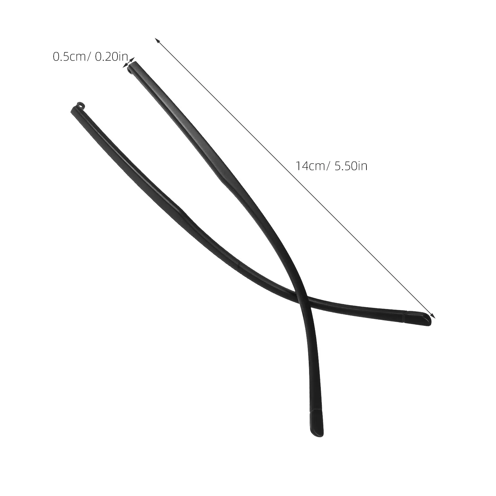 1Pair Replacement Eyeglass Temple Arms Tr Material 3.5mm Width Comfort Fit Universal Glasses Legs for Sunglasses