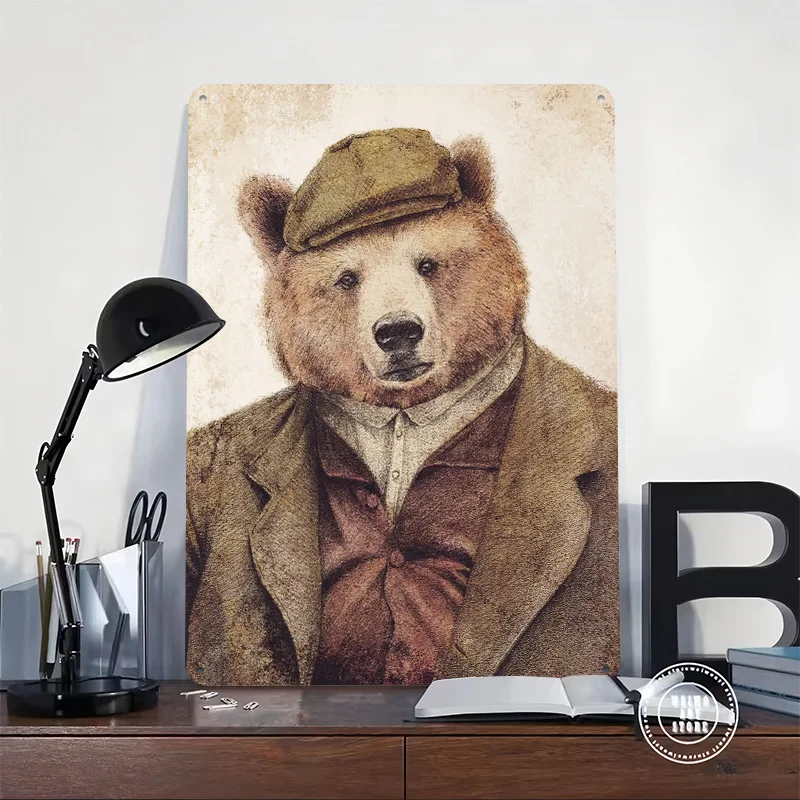 Uncle B Tin Poster Customized Retro Wall Art Vintage Metal Signs for Room Home Decor Decoration Garage Decorations Wand Deko