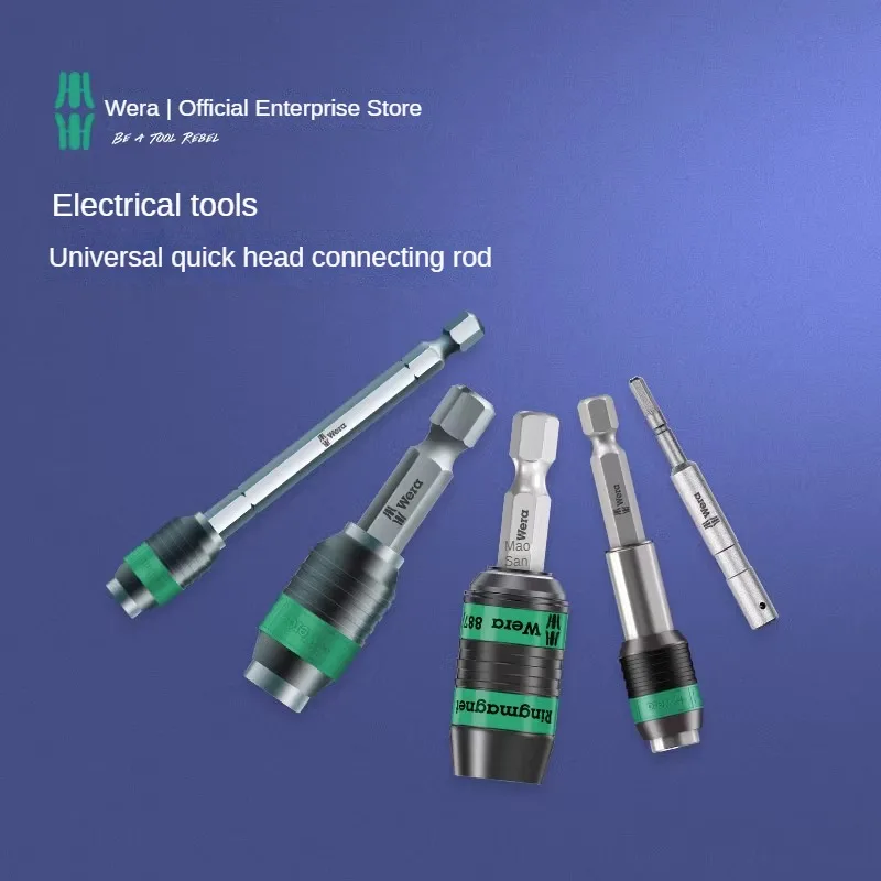 Wera Universal Chave de Fenda Rápida Forte Campo Magnético Materiais de Alta Qualidade e Precisão Artesanal Operação Simples