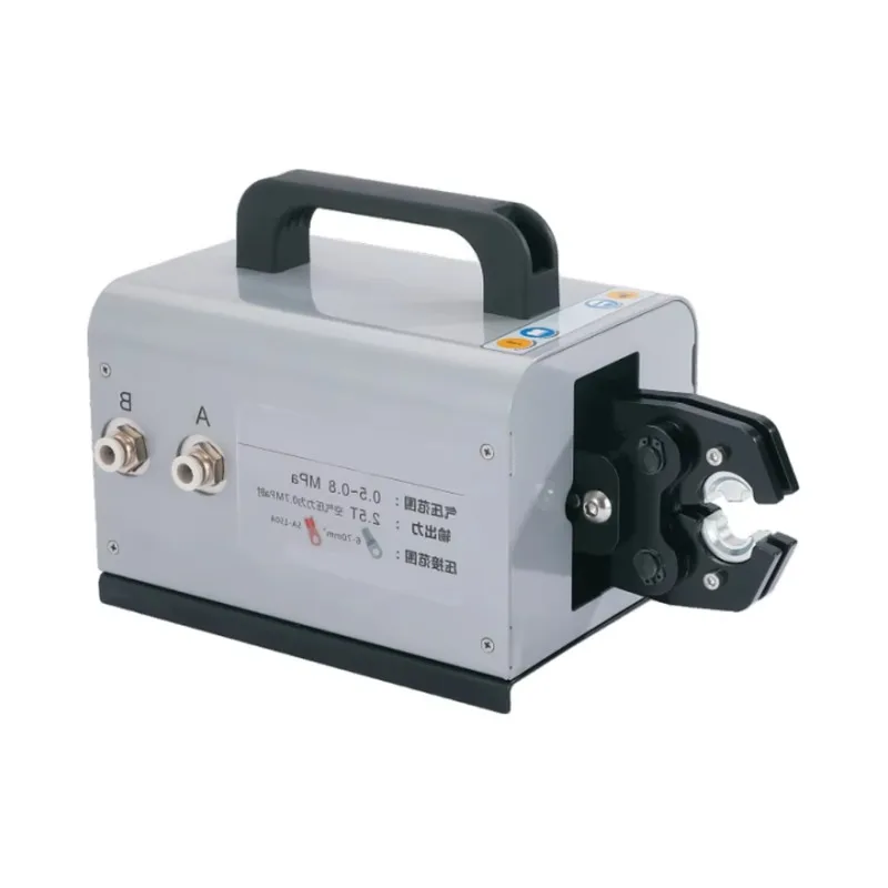 Machine à sertir les bornes de fil pneumatique SR-3FN 6-70 mm2, outil de sertissage de câbles USB Portable semi-automatique