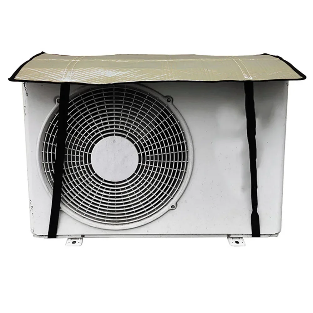 1Pc Air Conditioning Cover Air Conditioner Outdoor Unit Rain Shield Air Conditioner Unit Heat Insulation Sun Dustproof Cover New