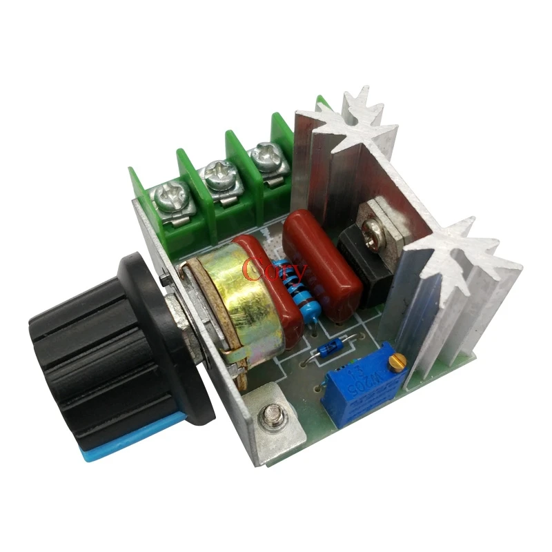220V 2000W SCR high-power electronic voltage regulator, dimming, speed regulation, high reliability version Module CZYC
