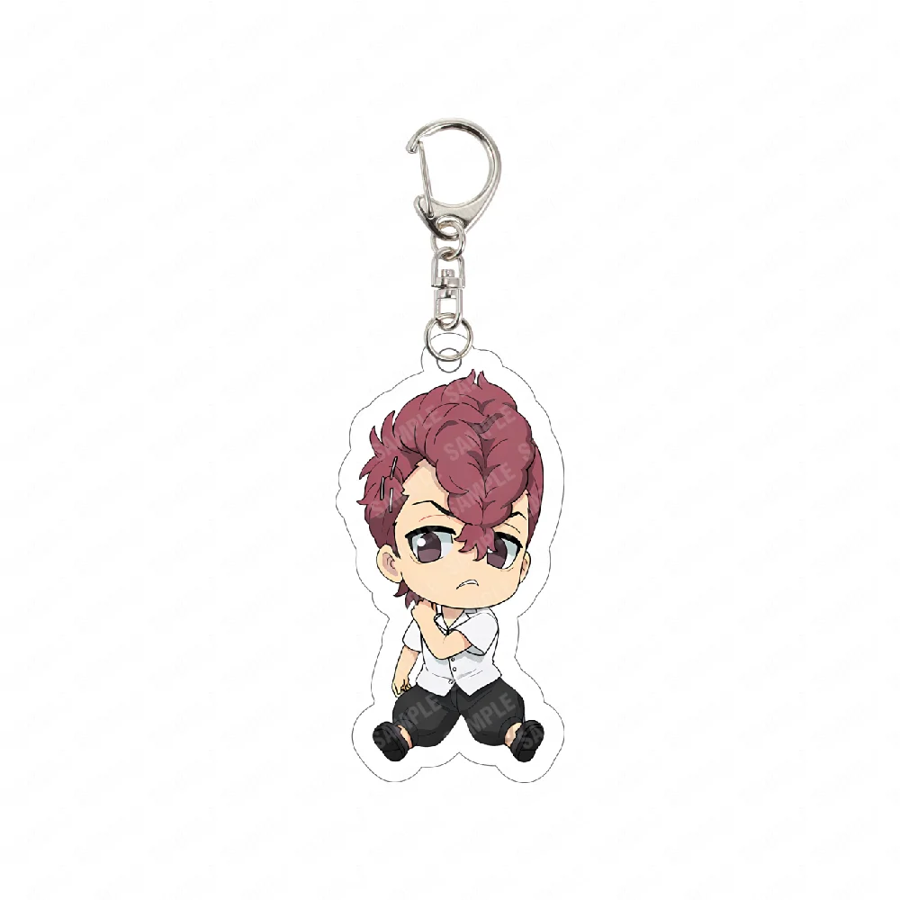 Anime Tokyo Revengers Chibi Acrylic Keychain 6CM Mikey Draken Bag Pendant Collectible Gift for Manga Fans