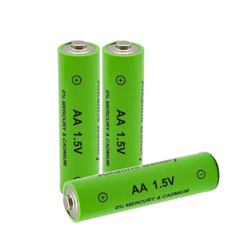 Batterie 1.5V AA 4800mAh Rechargeable Nouveau Modèle, Lampe LED, Jouet MP3, Nouvelle Base, Distribution Gratuite