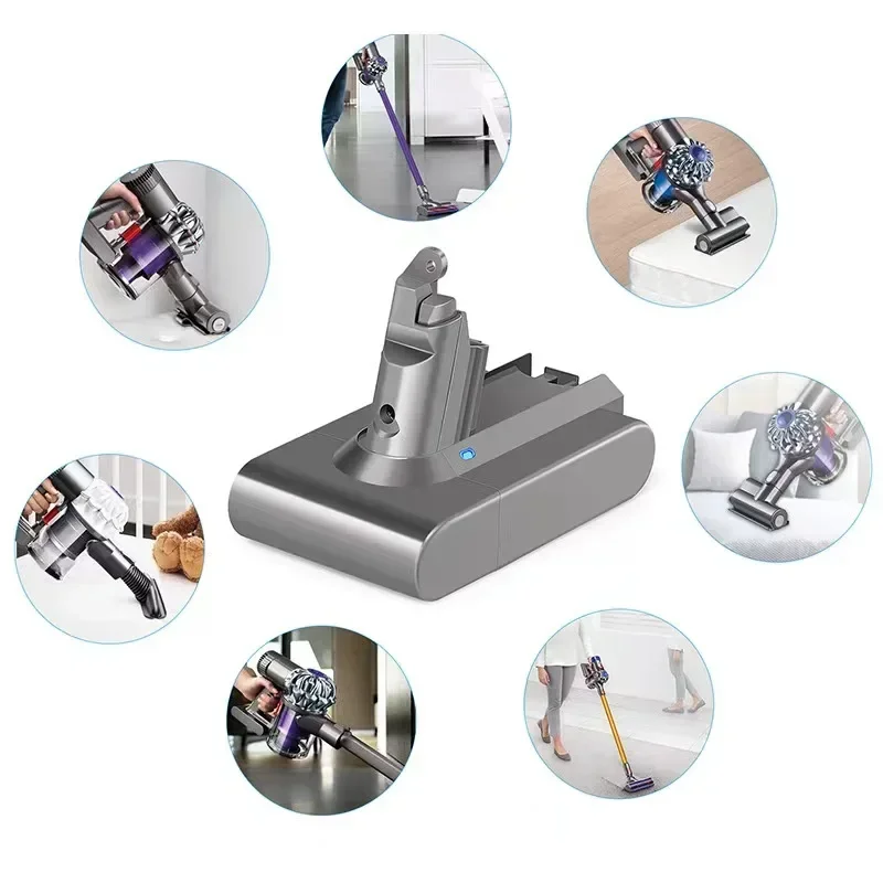 Akumulator litowo-jonowy 21,6 V 6800 mAh V6 do odkurzacza Dyson Sweeper