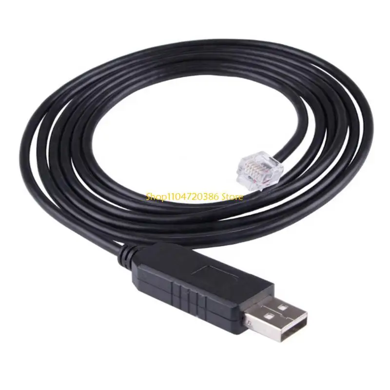 K0EA USB to RJ12 RS232 Virtual Serial Cable for Seamlessly and Fast  Data Transfer and Device Compatibility  180CM