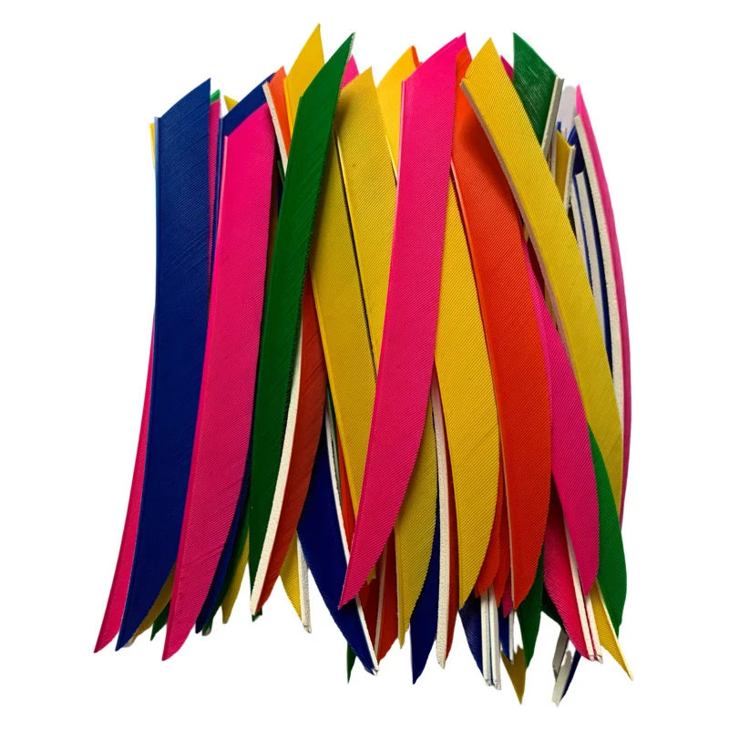 50 PCs 5\'\' Right Wing Real Turkey Feathers Kyudo Feathers Archery Fletches Archery Accessories Arrow Feather Huting Shooting