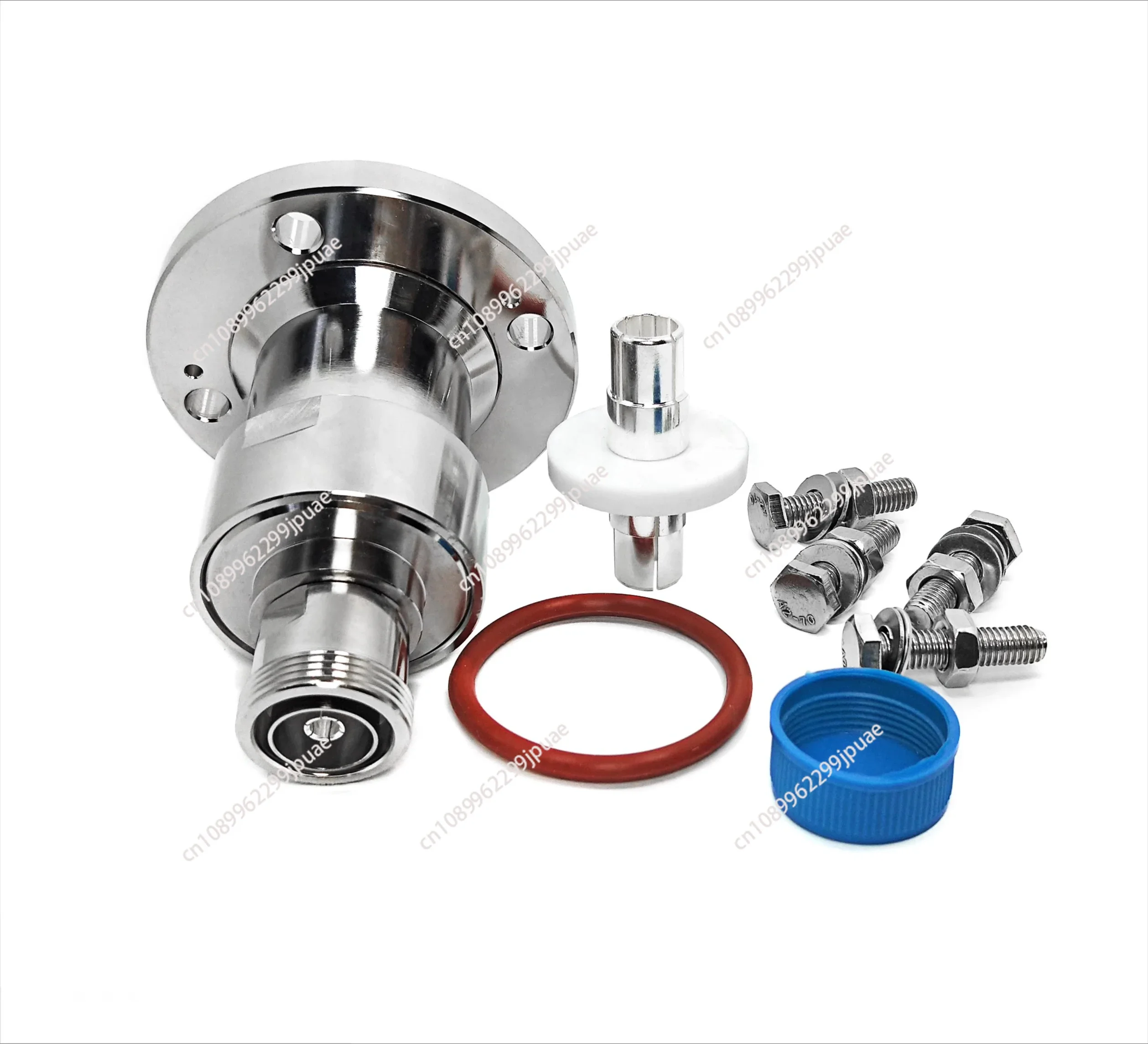 【2026】IF70 four-hole adapter 1-5/8 EIA flange to 7/16DIN female connector adapter 4
