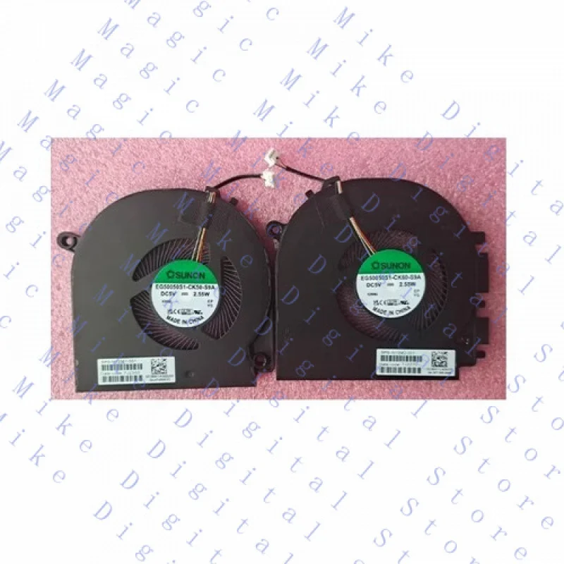 

UU For HP Envy 17-CR 17T-CR Laptop Cooling Fan N13561-001 N13562-001