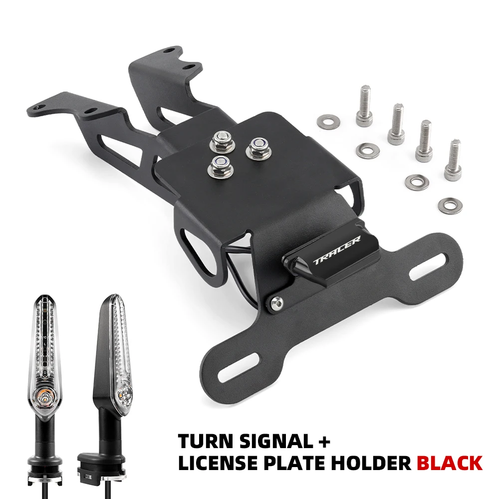 Support Plaque Immatriculation Moto LED - Kit Élimination Garde-Boue Pour MT-09 FZ-09 2017-2020
