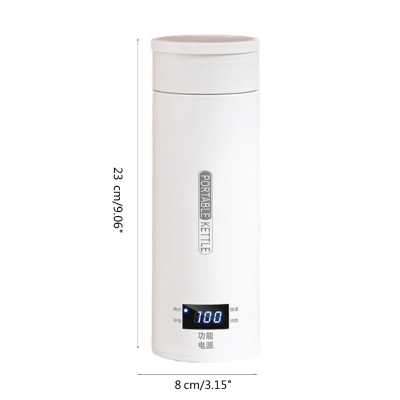 Mini Travel Boil Water Stewable Keep Warm Appliances Thermo Anti-Scald Bottle Dropship