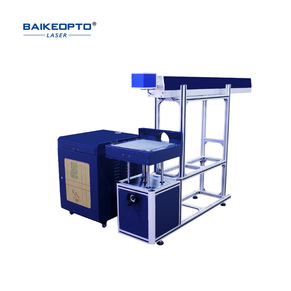 CO2 Marking Laser Machine Vibrating Lens Carbon Dioxide Glass Tube Laser Marking Machine
