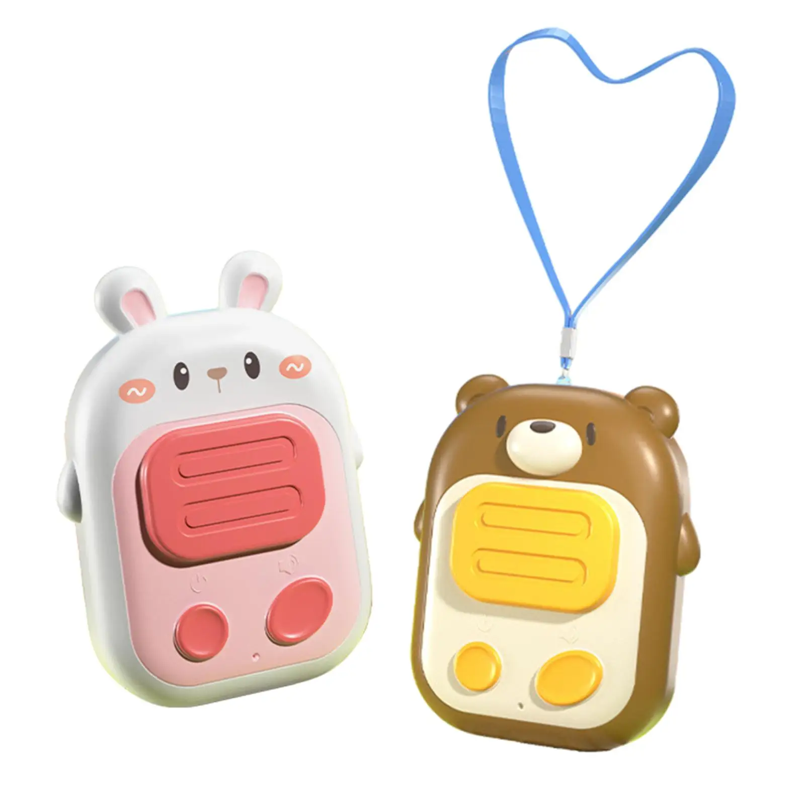 2 Pieces Kids Walkie Talkies Handheld Kids Toys for Holiday Hiking Indoor