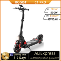 Electric Scooter Bogist-C1 Pro with Seat, Foldable E-scooter, 40km, 13Ah Battery, Innovative