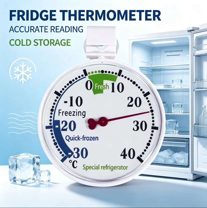 Kitchen Appliances Reading - Termometro Compatto per Frigorifero a Lettura