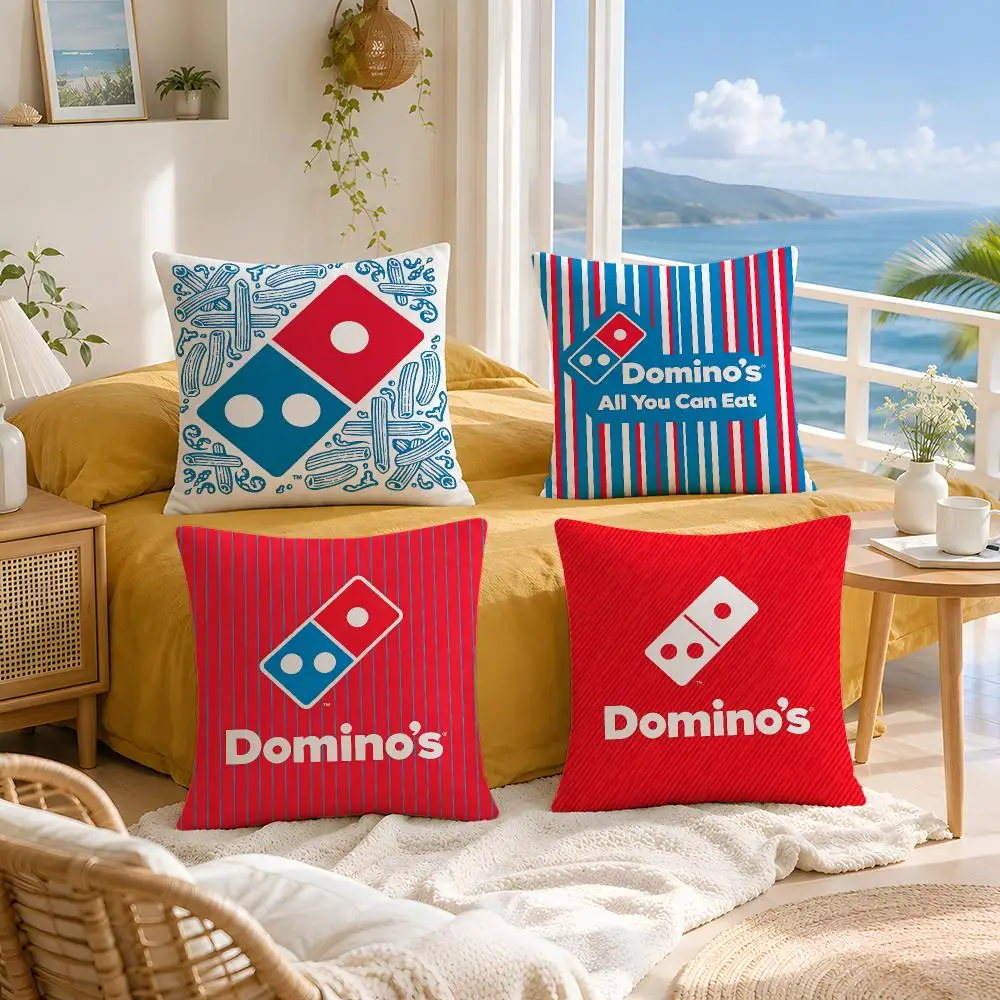 brand Domino's Cushion Cover Throw Pillow Short Plush Fresh Natural Cushion for Living Room Sofa Ornament Present Gift
