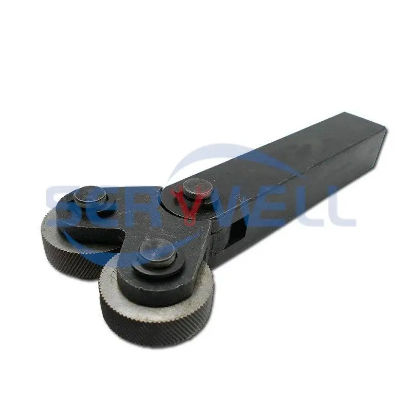 1Pc Diagonal 0.3/0.4/0.5/0.6/0.8/1.0/1.2/1.5/1.6/1.8/2.0/2.5/3.0Mm Pitch 26X8X8Mm Roda Ganda Linear Knurling Ini alat untuk Bubut