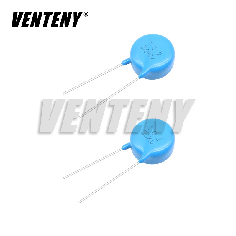 고전압 세라믹 캐패시터, 30KV 1000PF 1NF 102, 1 개