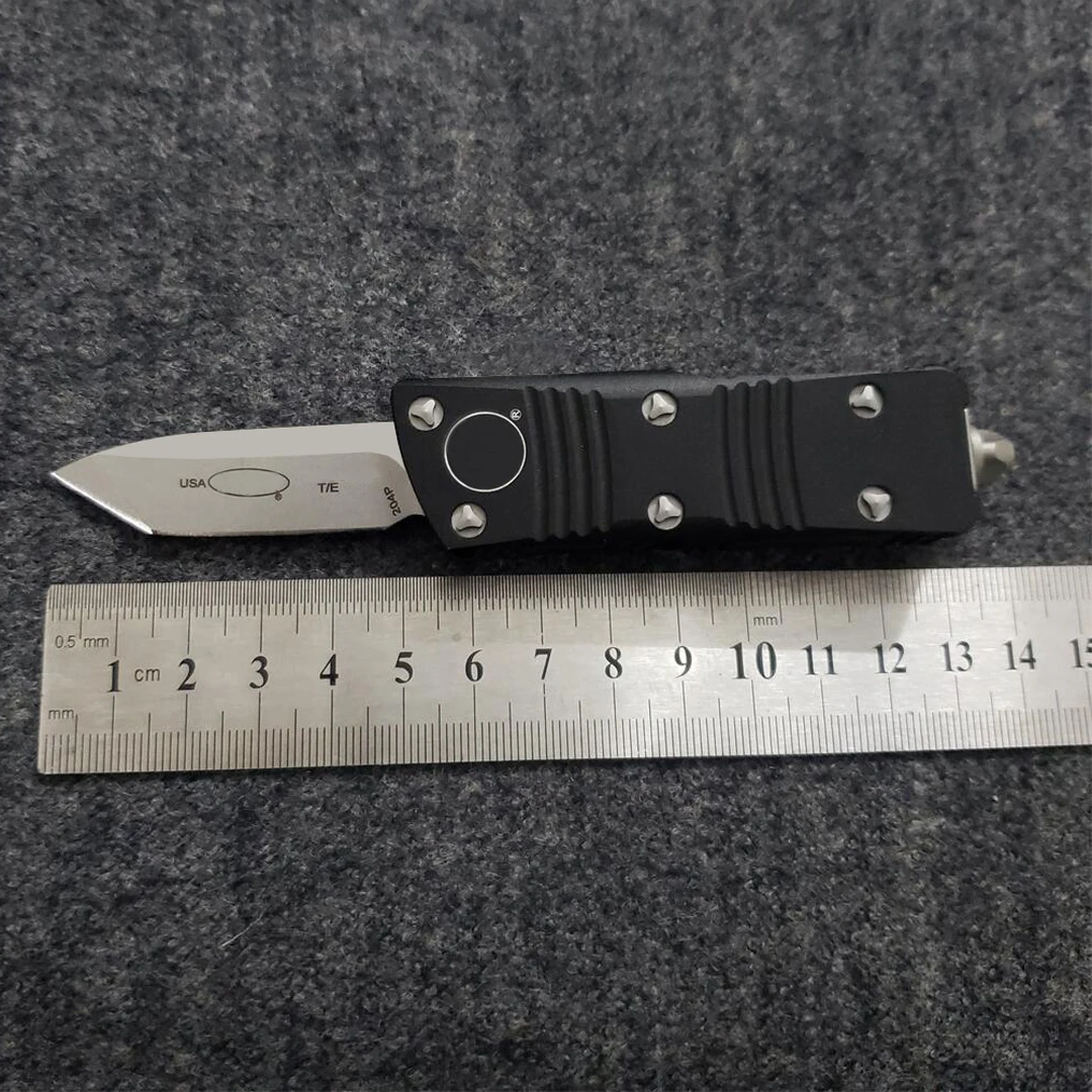 

UT Mini Pocket Knife D2 Blade Aviation Aluminum Handle Practical Camping Durable EDC Tool