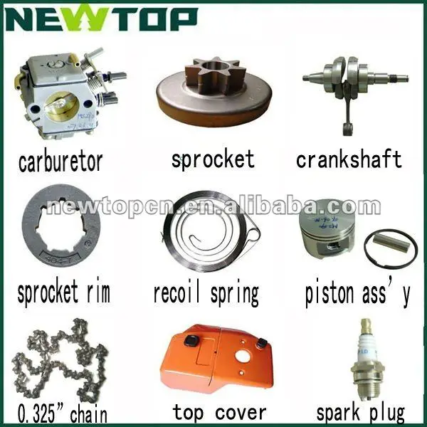 ATV&UTVSpare Parts Chain Saw 070/660 Chainsaw Parts Crankcase for West Africa
