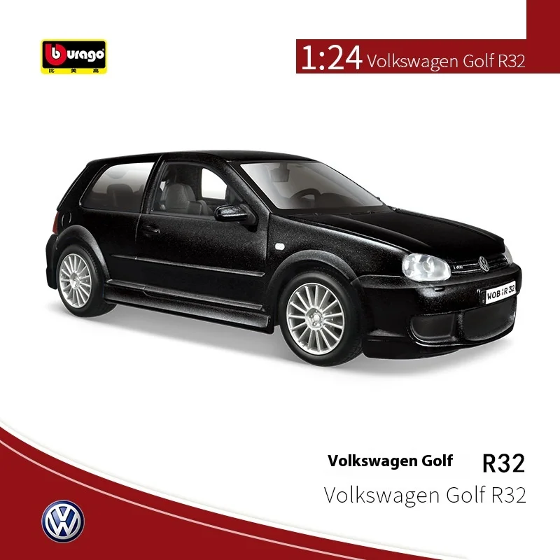 Nieuw Op Voorraad Maisto 1:24 Volkswagen Golf R32 Simulatie Legering Miniatuur Gegoten Auto Model Ornament Jongen Gift Aangepaste Speelgoed gift