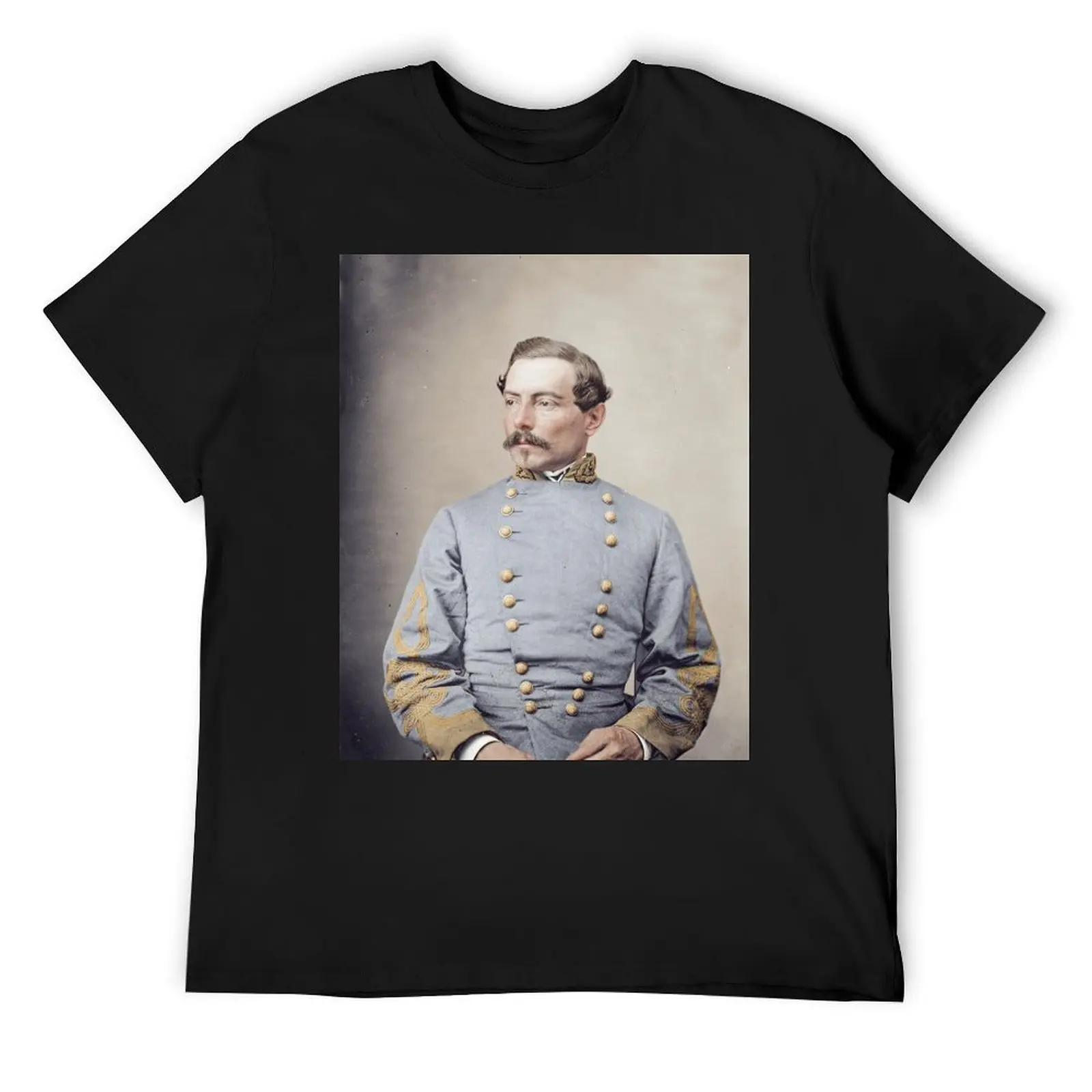 Confederate General PGT Beauregard T-Shirt blanks anime cotton t shirt men