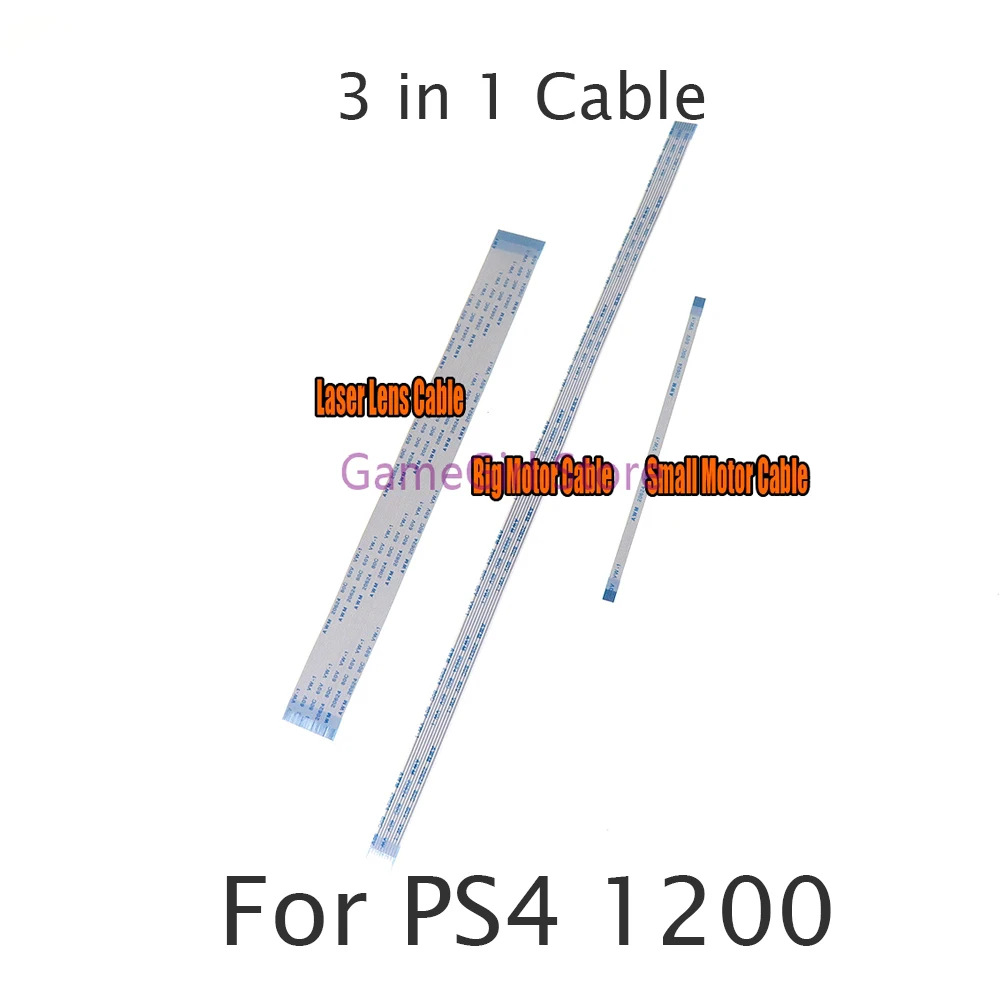 Drive Laser Lens Flex Ribbon Cable For Playstation 4 PS4 1200 Big Motor Small Motor Cable Replacement Kits