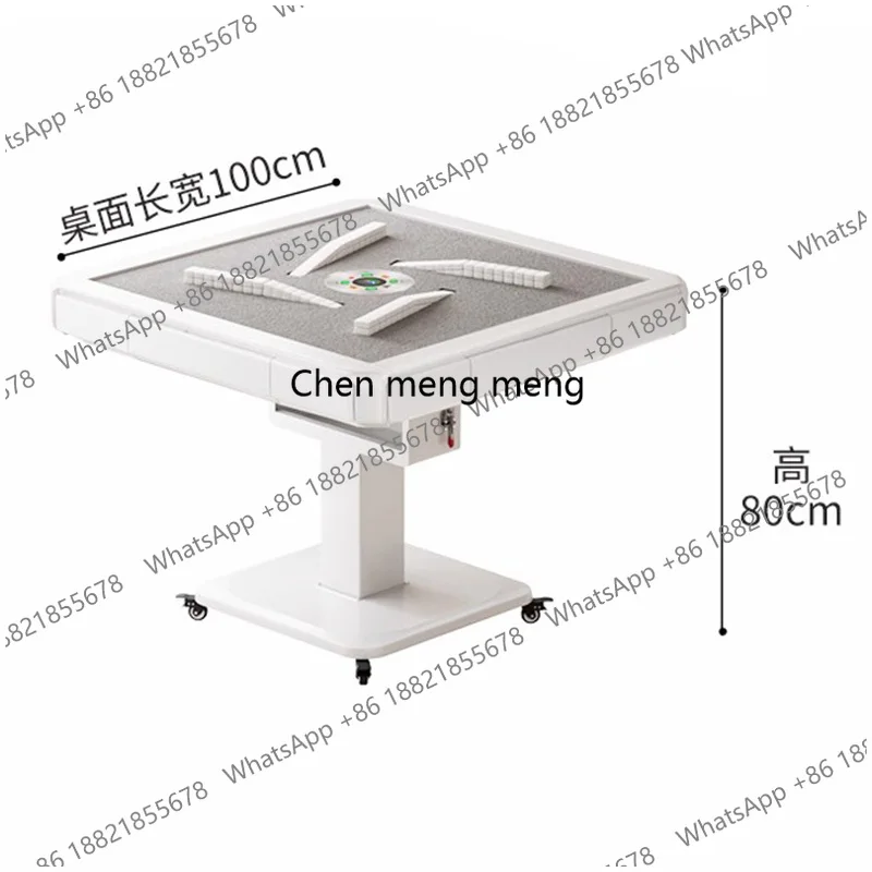 Nordic Minimalist Mahjong Tables Creative Design Automatic Dealing Foldable Mahjong Table Dining Table Home Furniture