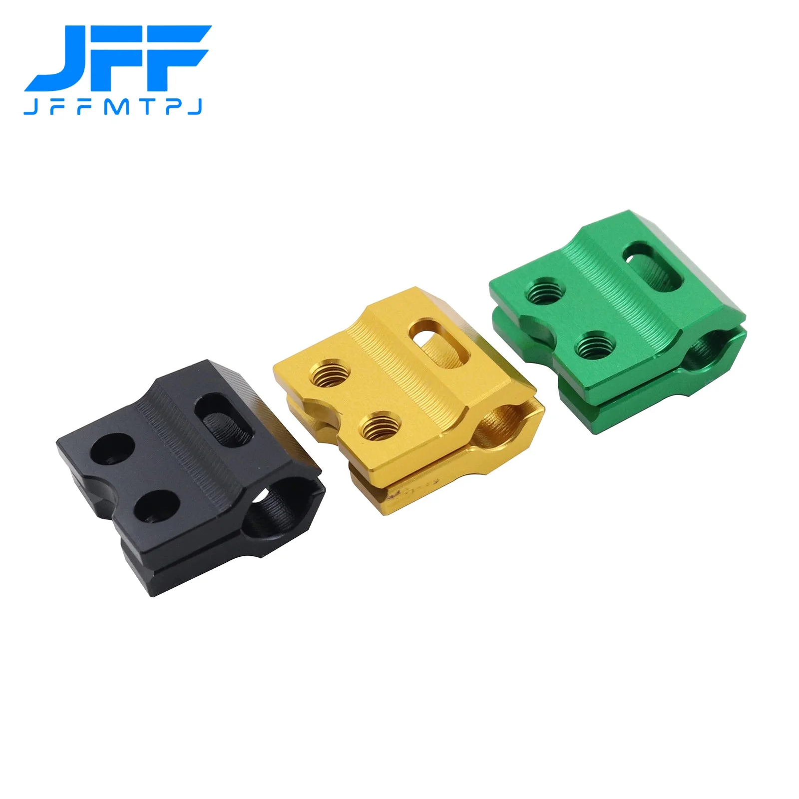 For Kawasaki KX 65 80 85 100 125 250 KX250F KX450F KX250X KX450X Motorcycle CNC Hose Cable Holder Front Brake Line Clamp Enduro view 3