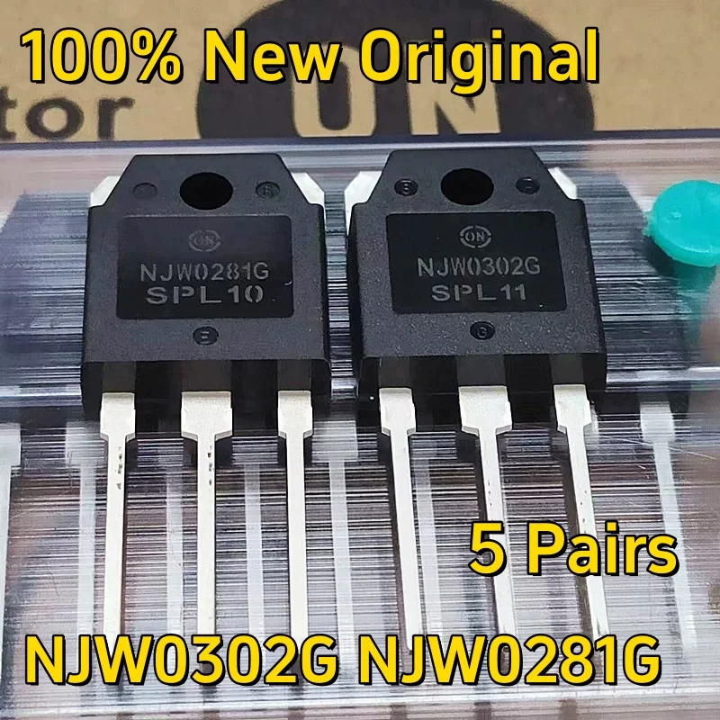 5pairs NJW0302G NJW0281G Genuine Brand New Original 0302 0281 0302G 0281G