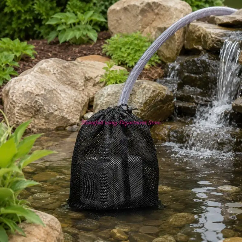  Pump Filter Net Bag Set of 2 for Pond and Water Feature Pump Care