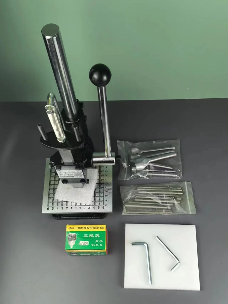 Small Manual Press Stamping Machine Hand Beer Die Cutting Machine Punching Silent Cutting Machine New Model
