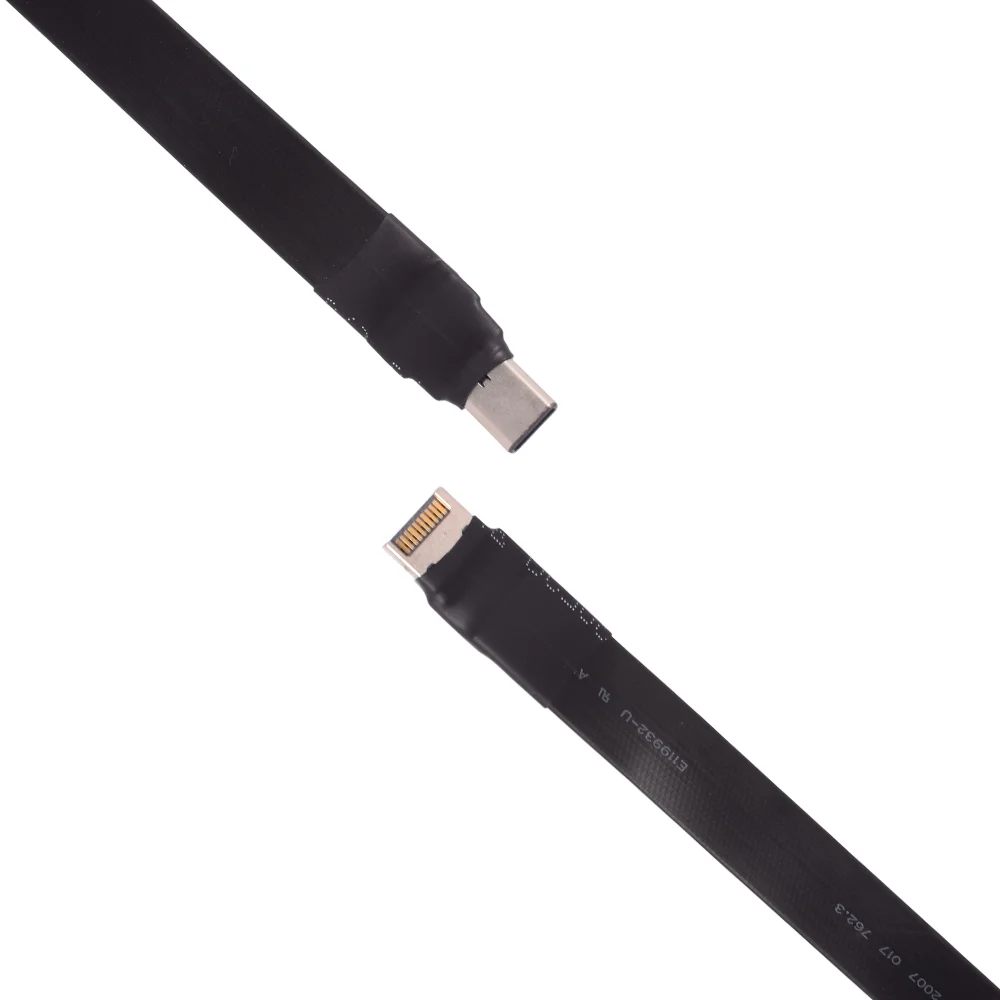 كابل توسيع واجهة ADT-Link USB 3.2 من النوع C إلى النوع E 19P 20P للوحات الأمامية والخلفية مع حامل PCI 3 سم - 3 أمتار