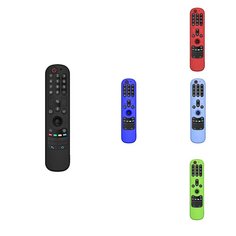 

NEW-Silicone Case For LG AN-MR21GC MR21N/21GA Remote Control Protective Cover For LG OLED TV Remote AN MR21GA